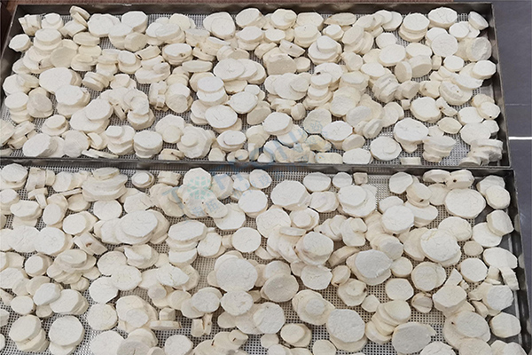 山藥凍干:中藥材凍干機(jī)加工山藥工藝流程